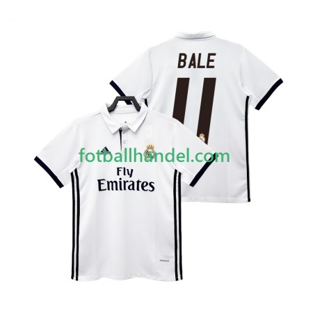 Herre Fotballdrakter Real Madrid BALE 11 2017 Hjemme Retro 2018 Kortermet